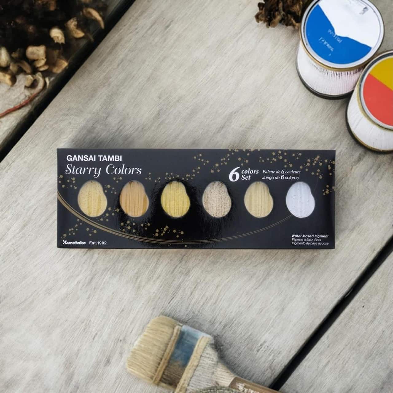 Kuretake Gansai Tambi™ Starry Metallic Watercolour Set